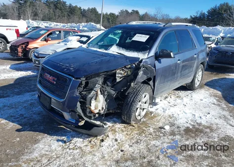 2014 GMC Acadia Sle-2 из США, поврежденный, VIN 1GKKVPKD4EJ301864